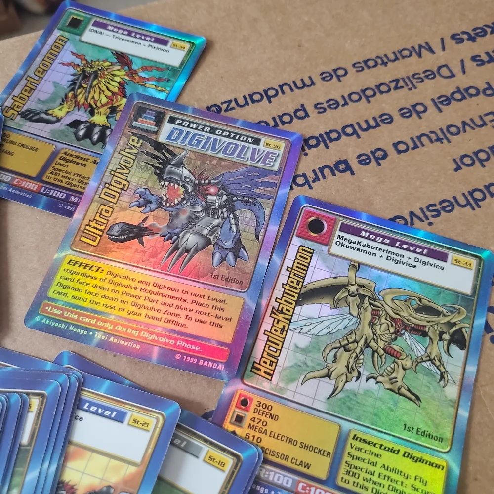 1st Edition Digimon Cards - Picture 2 of 2